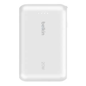 BELKIN BoostCharge 20W ケーブル内蔵 モバイルバッテリー10000mAh ピンク BPB021FQWH BELKIN BoostCharge 20W ケーブル内蔵 モバイルバッテリー10000mAh ピンク BPB021FQWH