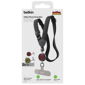 BELKIN ショルダーストラップ Deadpool 20mm MSZ002qcBR-DY