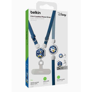 BELKIN 2-in-1 スマートフォン用レザーストラップ ドナルドダック MSZ003QCNBDY BELKIN 2-in-1 スマートフォン用レザーストラップ ドナルドダック MSZ003QCNBDY