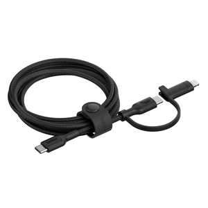 BELKIN BoostCharge 2-in-1 USB-C & ライトニングケーブル ブラック CAC003FQ1.5MBK BELKIN BoostCharge 2-in-1 USB-C & ライトニングケーブル ブラック CAC003FQ1.5MBK