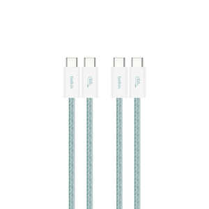 BELKIN 60W USB-C to Cソフトケーブル 1.5M 2本セット グリーン CAB018qc05GR2PK BELKIN 60W USB-C to Cソフトケーブル 1.5M 2本セット グリーン CAB018qc05GR2PK