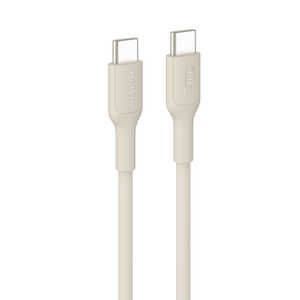 BELKIN USB-C to USB-C ケーブル 60W 1M サンド CAB023fq1MSD BELKIN USB-C to USB-C ケーブル 60W 1M サンド CAB023fq1MSD