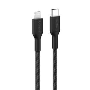 BELKIN USB-C to Lightning ґgP[u 2M ubN CAA022fq2MBK