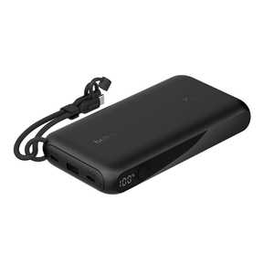 BELKIN モバイルバッテリー 20000mAh with Display ブラック BPB028FQBK BELKIN モバイルバッテリー 20000mAh with Display ブラック BPB028FQBK