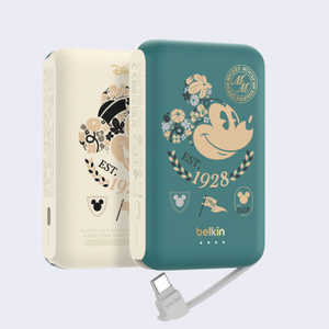 BELKIN 20W ���o�C���o�b�e���[10000mAh �~�b�L�[�}�E�X BPB021QCMT-DY