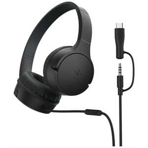 BELKIN SoundForm Mini 有線オンイヤーヘッドフォン ENA010qcBK BELKIN SoundForm Mini 有線オンイヤーヘッドフォン ENA010qcBK