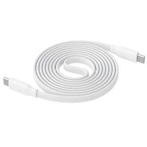 BELKIN BoostCharge Pro USB-C to USB-C �ґg�P�[�u�� �t���b�g 240W 1M �z���C�g CAB027QC1MWH