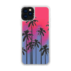 CASETIFY iPhone 11 Pro 5.8インチ Black Summer Palm Tree CTF282999416000101