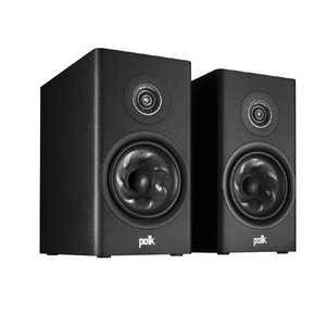 POLK ブックシェルフスピーカー ブラック [ハイレゾ対応 /2本 /2ウェイスピーカー] R200BLK