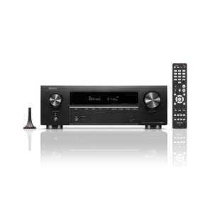 デノン　DENON AVアンプ ［ハイレゾ対応 /Bluetooth対応 /Wi-Fi対応 /ワイドFM対応 /7.2ch /DolbyAtmos対応］ ブラック AVR-X1800H-K