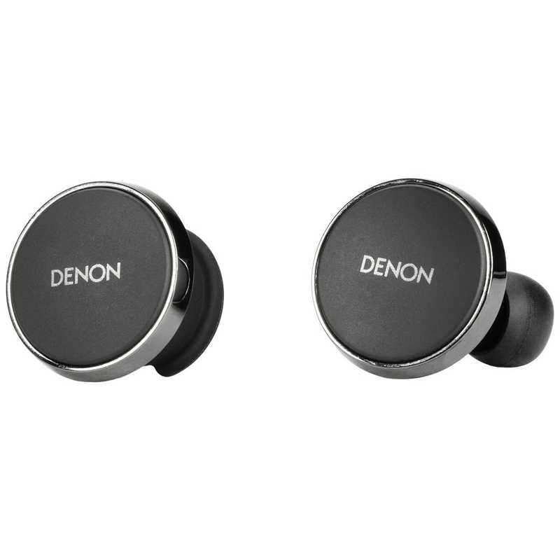 デノン　DENON デノン　DENON 完全ワイヤレスイヤホン ［マイク対応 /ワイヤレス(左右分離) /Bluetooth /ハイレゾ対応 /ノイズキャンセリング対応］ AHC15PLBKEM AHC15PLBKEM