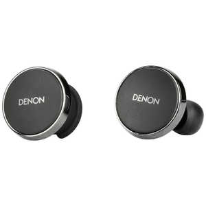 デノン　DENON 完全ワイヤレスイヤホン ［マイク対応 /ワイヤレス(左右分離) /Bluetooth /ハイレゾ対応 /ノイズキャンセリング対応］ AHC15PLBKEM