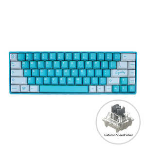 Matrix Keyboards Symfuhny x Matrix 65% Keyboard Blue　ブルー mk-kbd-symfuhny-blue-gr-silver
