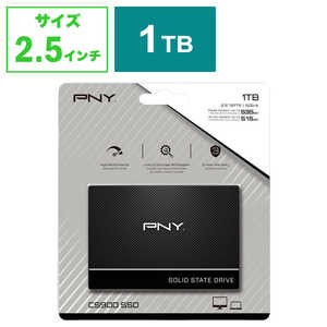 PNY CS900 SSD2.5SATA31TB ［2.5インチ］「バルク品」 SSD7CS900-1TB-RB
