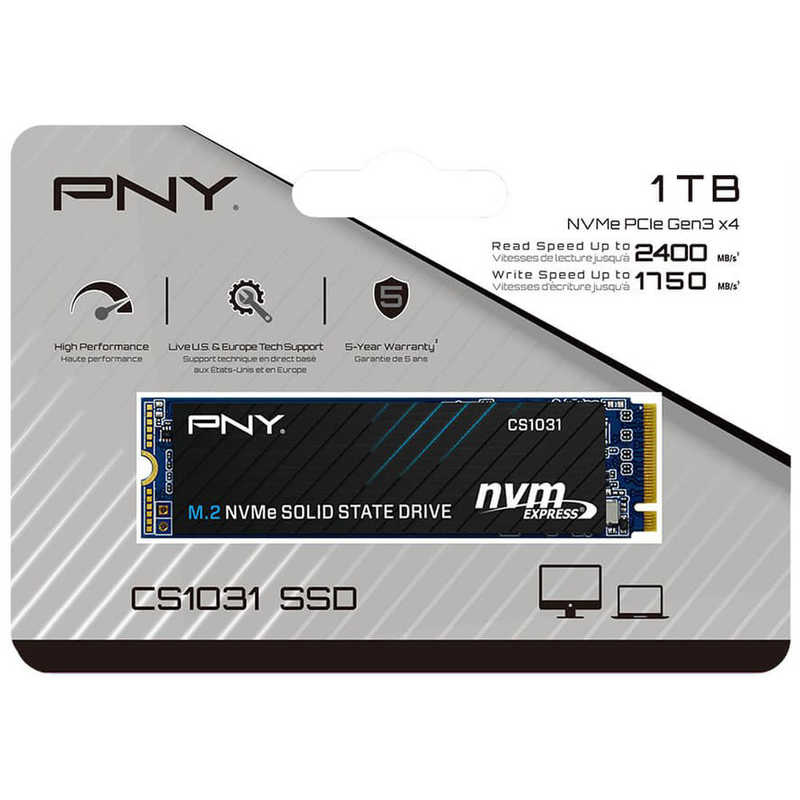 PNY PNY PNY CS1031 SSD M.22280NVMe1TB ［M.2］｢バルク品｣ M280CS1031-1TB-CL M280CS1031-1TB-CL