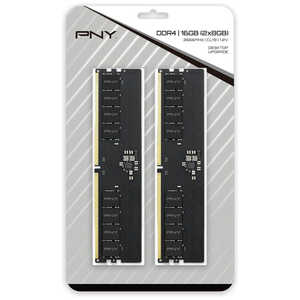 PNY 増設用メモリ DDR4 2666MHz デスクトップPC用[DIMM DDR4 /8GB /2枚] MD16GK2D42666-TB