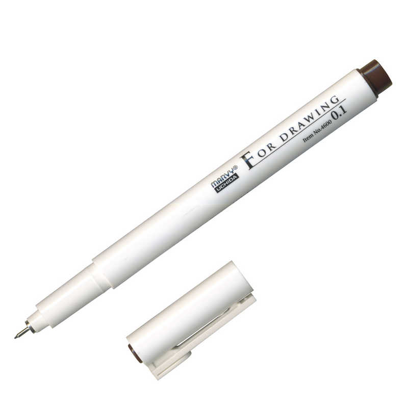 マービー マービー FOR DRAWING ダークブラウン 単品 0.1mm 4600-01DB 4600-01DB