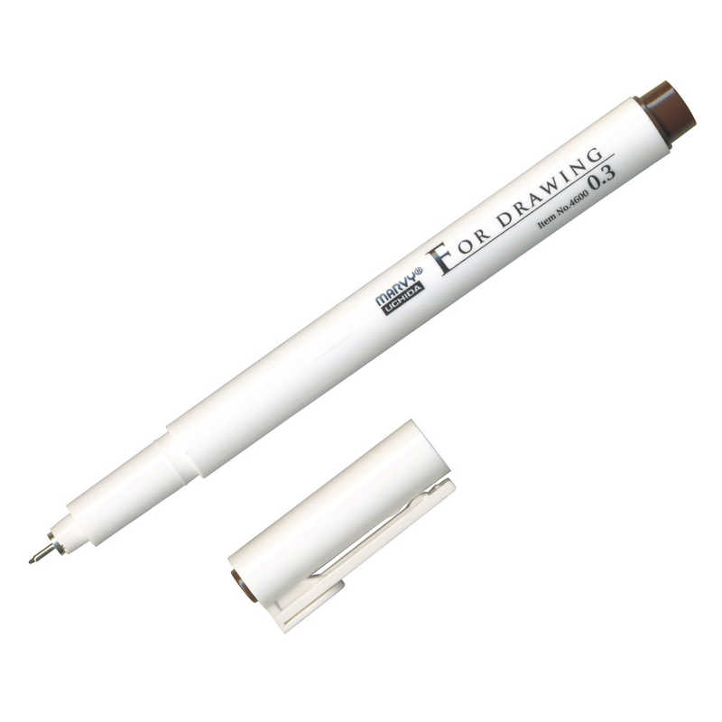 マービー マービー FOR DRAWING ダークブラウン 単品 0.3mm 4600-03DB 4600-03DB