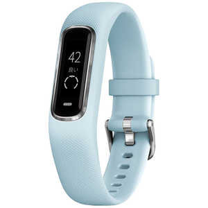 GARMIN ウェアラブル端末 レギュラｰサイズ ｢vivosmart 4｣ 010-01995-64 Blue Silver