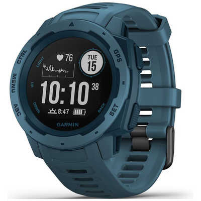 GARMIN ウェアラブル端末 スマートウォッチ Instinct Lakeside Blue 