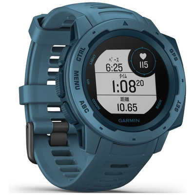 GARMIN ウェアラブル端末 スマートウォッチ Instinct Lakeside Blue 
