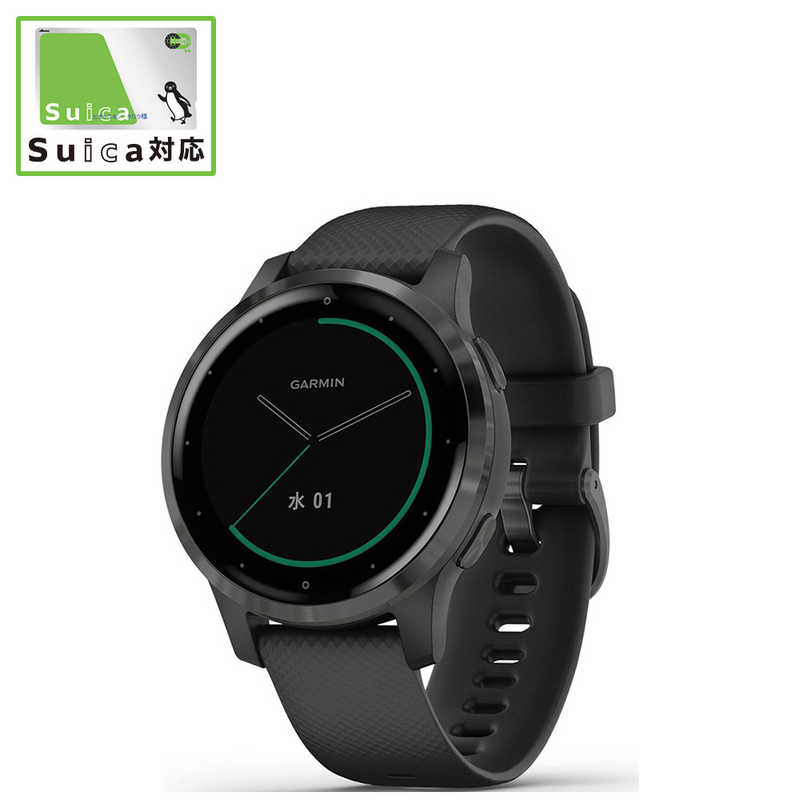 GARMIN vivoactive 4S Black / Slate 010-02172-17 の通販 | カテゴリ