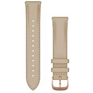 GARMIN Quick Release バンド 20mm Light Sand Italian Leather / 18K Rose Gold PVD 010-12924-61 GARMIN Quick Release バンド 20mm Light Sand Italian Leather / 18K Rose Gold PVD 010-12924-61