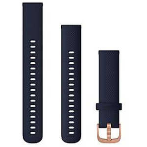 GARMIN Quick Release バンド 18mm Navy Silicone / Rose Gold 010-12924-73 GARMIN Quick Release バンド 18mm Navy Silicone / Rose Gold 010-12924-73