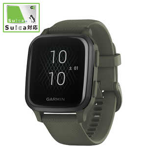 GARMIN Venu Sq Music Moss Slate ޡȥå⡼ 6 GPS⡼+ 6 GPSΤ 14 010-02426-73