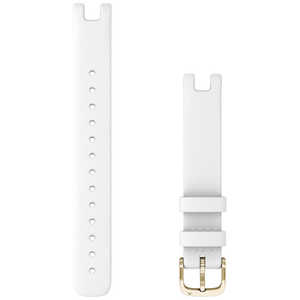 GARMIN Lily バンド 14mm White Silicone / Cream Gold 010-13068-C3