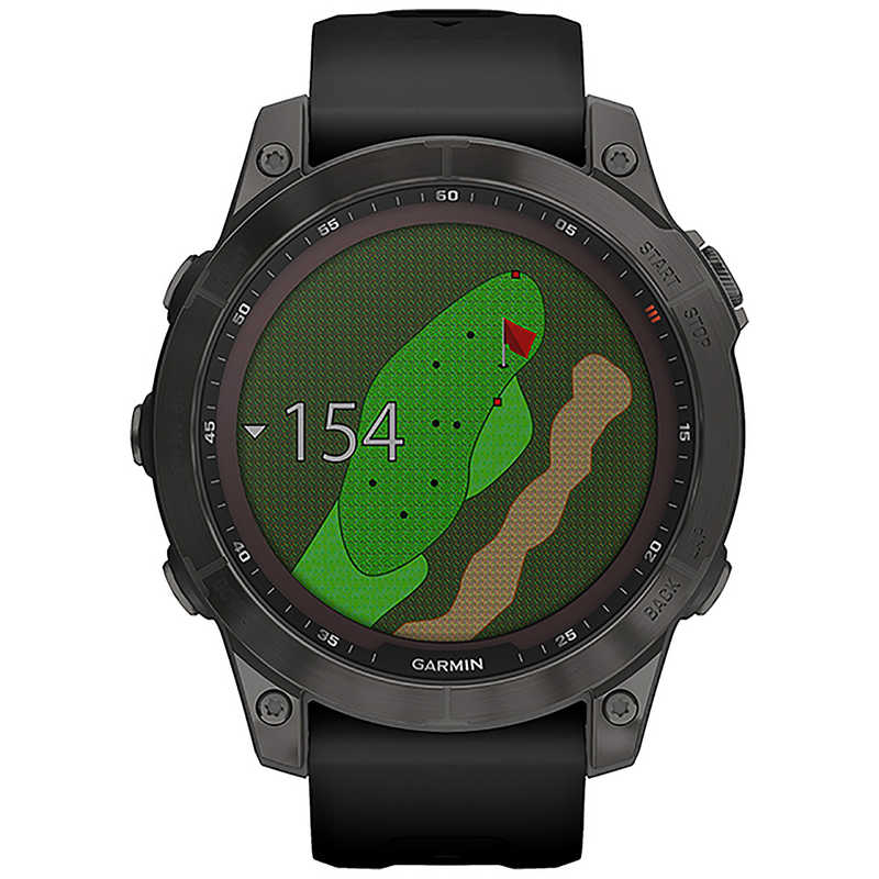 GARMIN GARMIN スマートウォッチ fenix 7 Sapphire Dual Power Ti Carbon Gray DLC Black 010-02540-29 010-02540-29