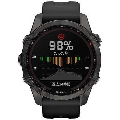 GARMIN スマートウォッチ fenix 7S Sapphire Dual Power Ti