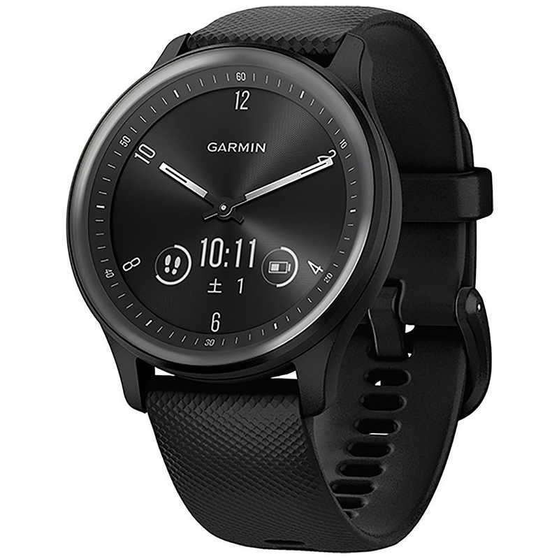GARMIN GARMIN スマートウォッチ vivomove Sport Slate Black 010-02566-40 010-02566-40