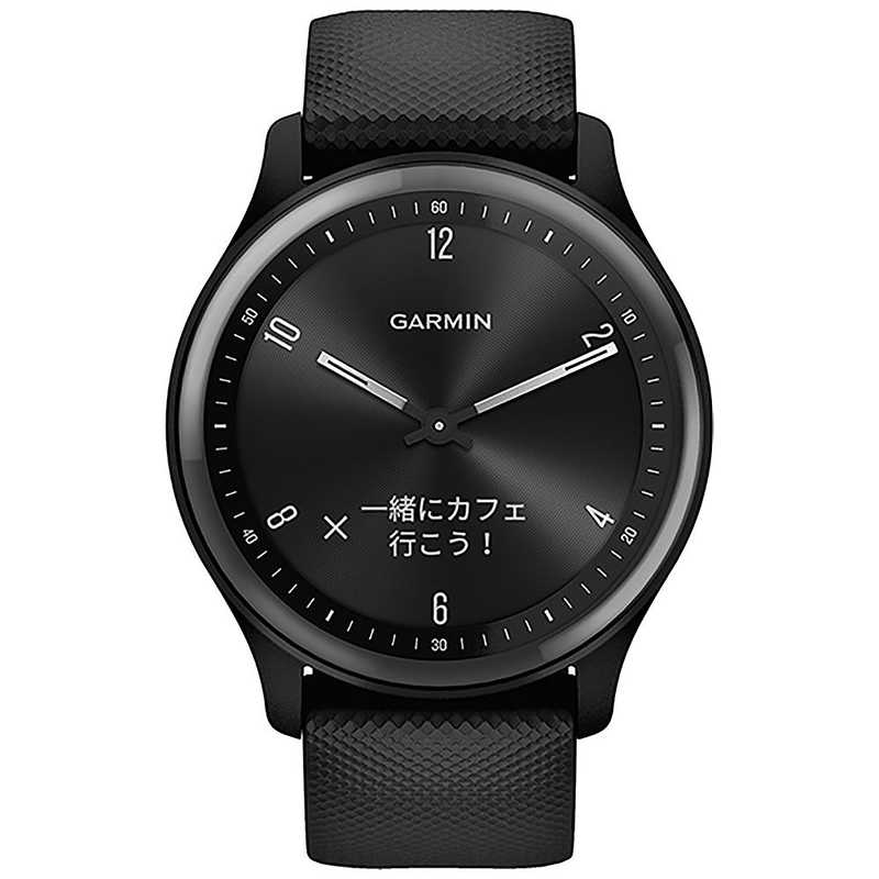 GARMIN GARMIN スマートウォッチ vivomove Sport Slate Black 010-02566-40 010-02566-40