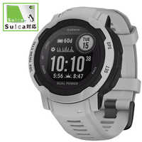 その他 GARMIN - GARMIN INSTINCT 2 DUAL POWER MIST GRAY Instinct 2 Solar - Solar Powered Wristwatch (Mist Gray
