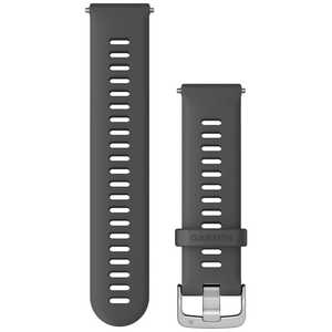 Forerunner 255 用交換バンド(22mm) Grey GARMIN 010-11251-3L Forerunner 255 用交換バンド(22mm) Grey GARMIN 010-11251-3L
