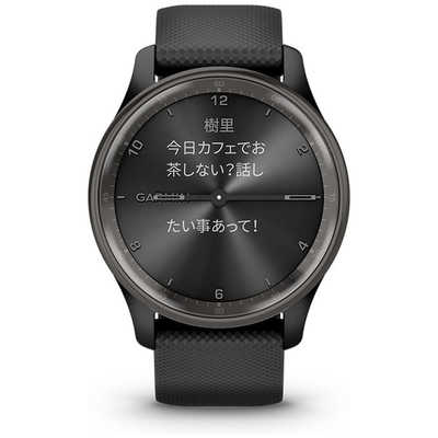 GARMIN スマートウォッチ vivomove Trend Black / Slate(Suica対応