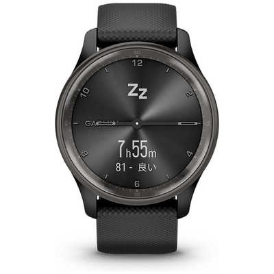 GARMIN vivomove trend ブラック Suica対応 GARMIN スマートウォッチ vivomove Trend Black / Slate(Suica対応