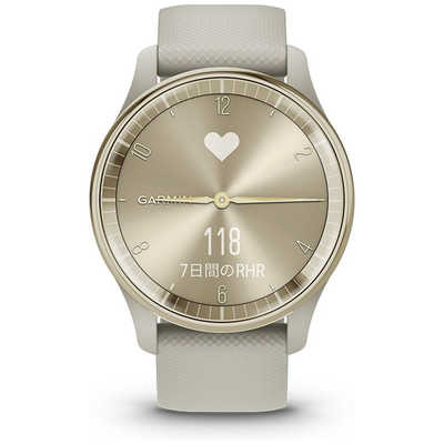 GARMIN スマートウォッチ vivomove Trend French Gray / Cream