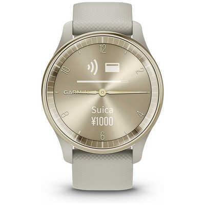 GARMIN スマートウォッチ vivomove Trend French Gray / Cream Gold 
