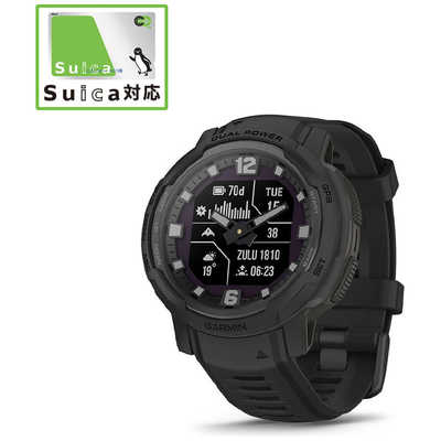 GARMIN スマートウォッチ Instinct Crossover Dual Power Tactical 
