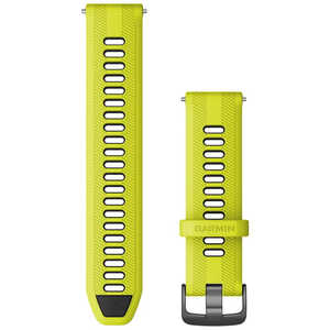 GARMIN Forerunner 965用バンド(22mm)Amp Yellow 010-11251-AE GARMIN Forerunner 965用バンド(22mm)Amp Yellow 010-11251-AE