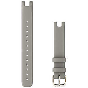 GARMIN Accessory バンド 14mm Braloba Grey Leather / Cream Gold GARMIN/ Cream Gold 01013068A7