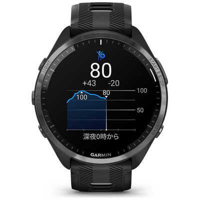 未使用品 GARMIN Forerunner 965 黒 SALE】 GARMIN ガーミン Forerunner 965 Black Suica対応 010