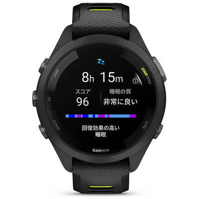 GARMIN スマートウォッチ Forerunner 265S Black(Suica対応) 010-02810 