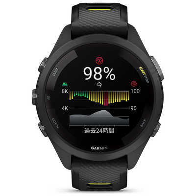 GARMIN スマートウォッチ Forerunner 265S Black(Suica対応) 010-02810