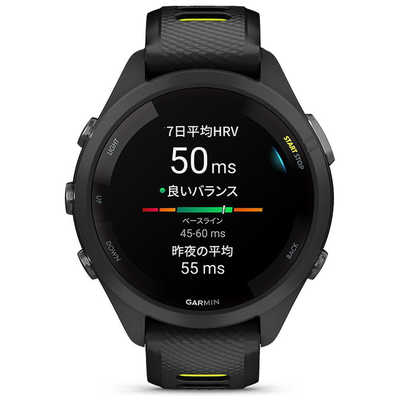 GARMIN スマートウォッチ Forerunner 265S Black(Suica対応) 010-02810