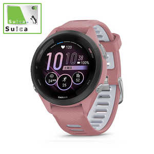 GARMIN スマートウォッチ Forerunner 265S Pink(Suica対応)  010-02810-45