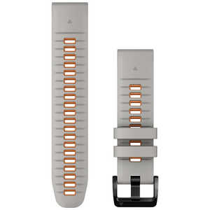 GARMIN QuickFit 22mm Fog Gray/Ember Orange 010-13280-02