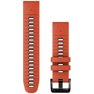 GARMIN QuickFit 22mm Flame Red/Graphite 010-13280-04